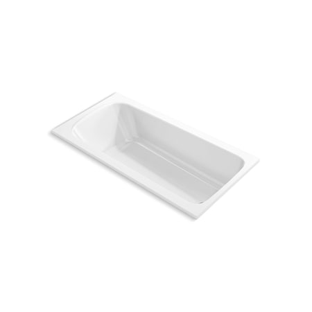 Kohler 72 in L, 36 in W, White, Acrylic 25834-0